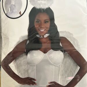 Angel Costume with Wings and Halo